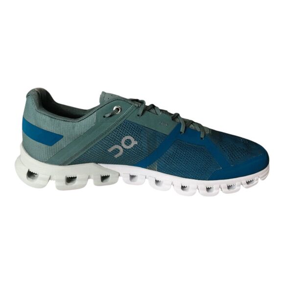 On Running Men\'s Cloud Running Shoe in Teal and Forest Green main image 8